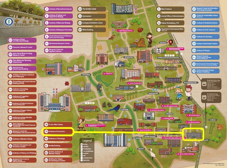 Sinica map